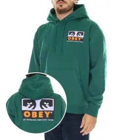 Obey M' Obey Subvert Premium Hooded Fleece Adventure Green