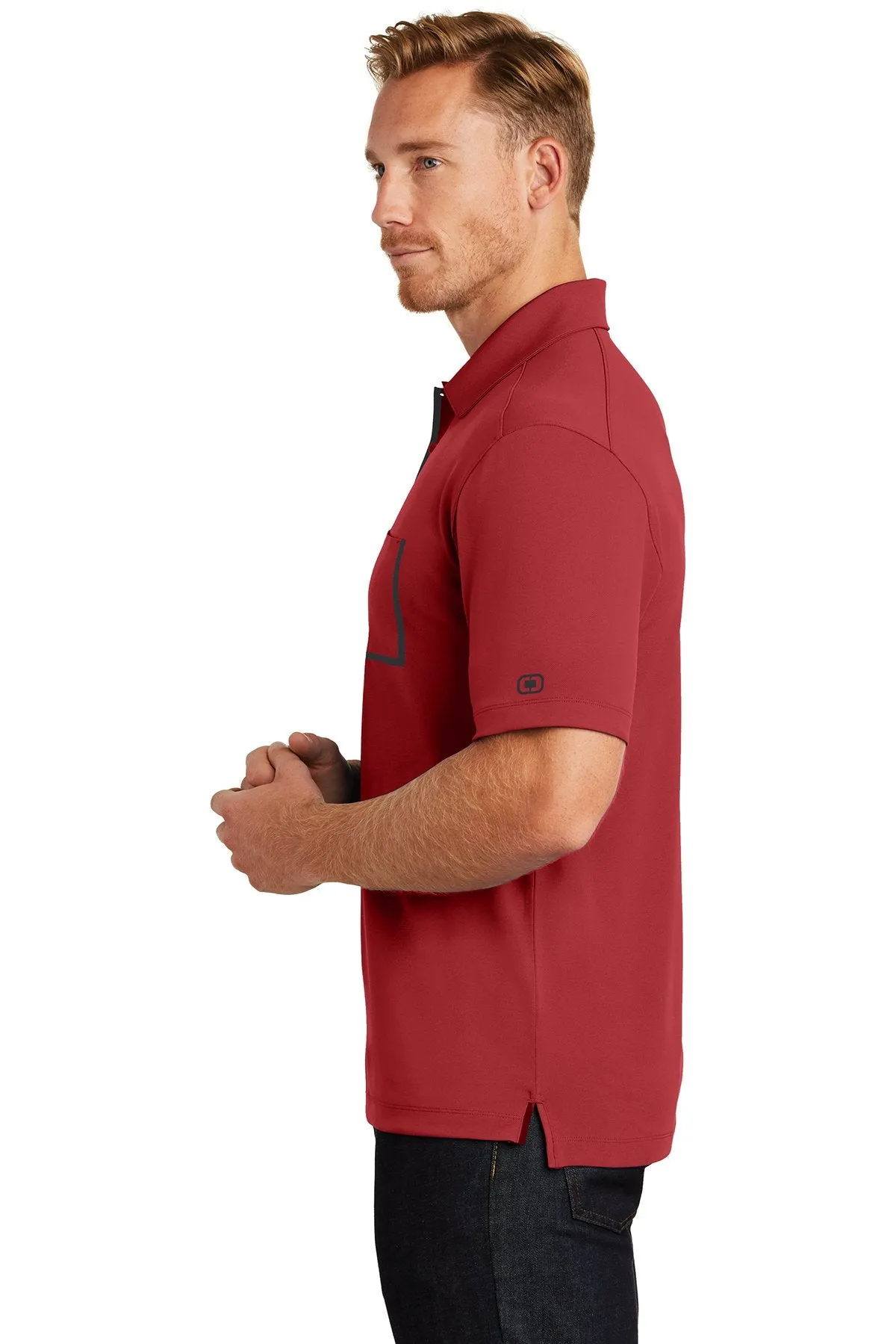 OGIO Fuse Polo OG131 Signal Red