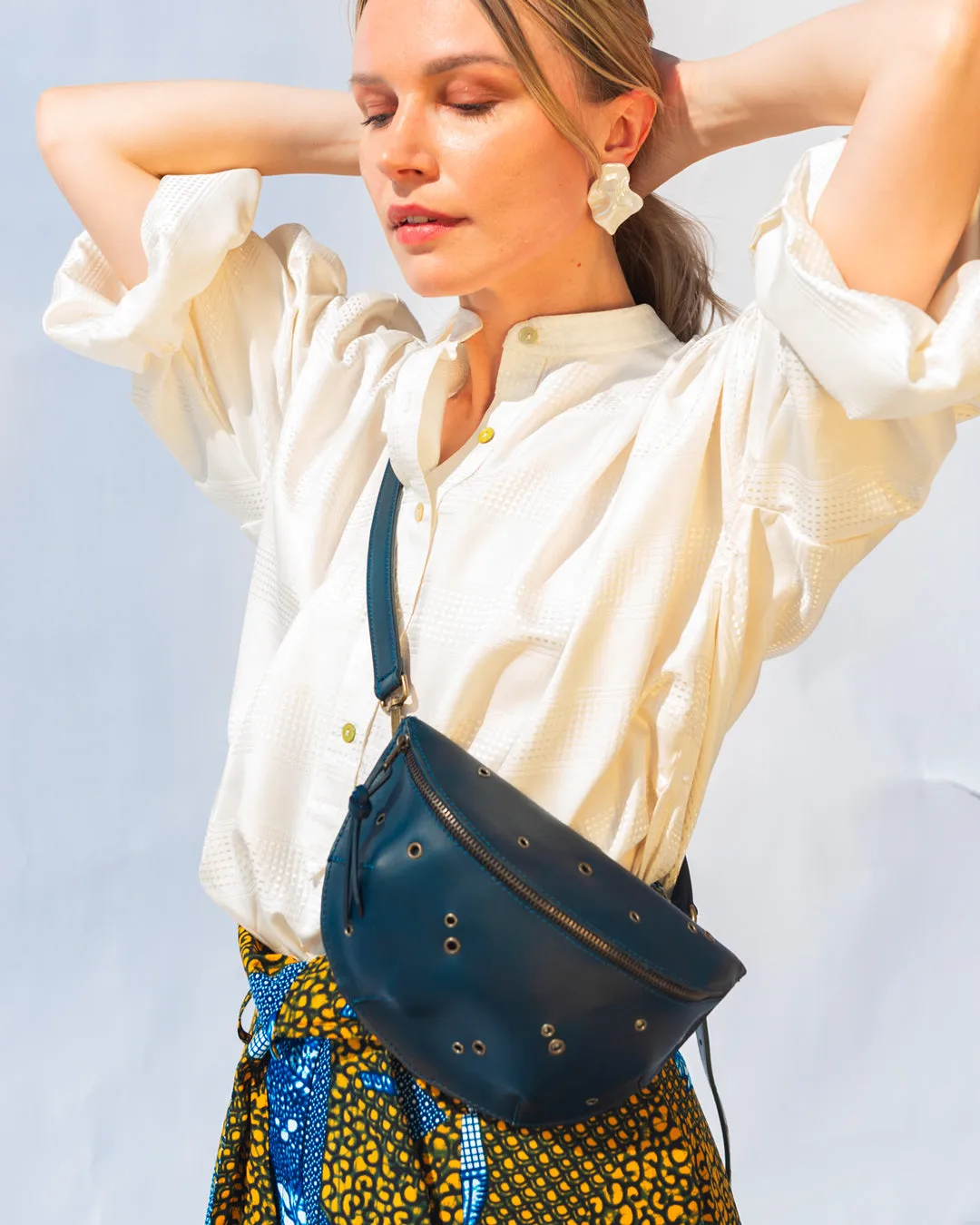 Olivia leather waist bag