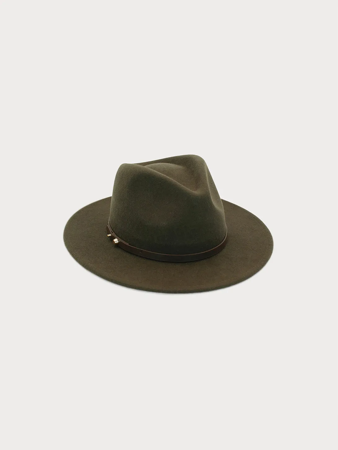 Oslo Brim Wool Hat