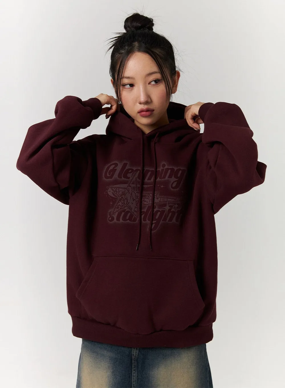 Oversized Graphic Hoodie CD329