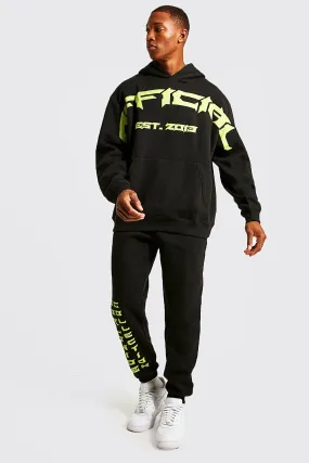 Oversized Official Hooded Tracksuit