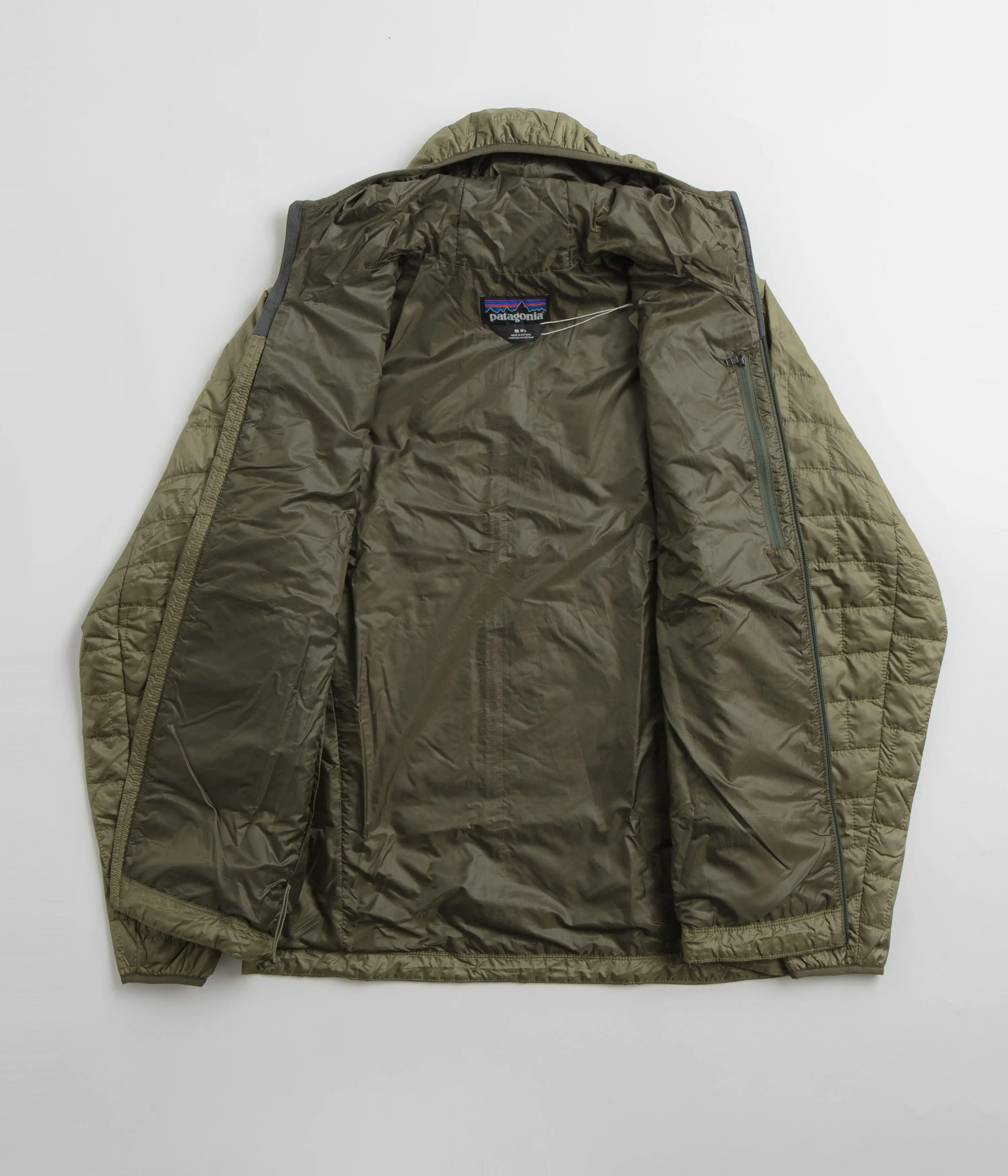 Patagonia Nano Puff Hooded Jacket - Sage Khaki