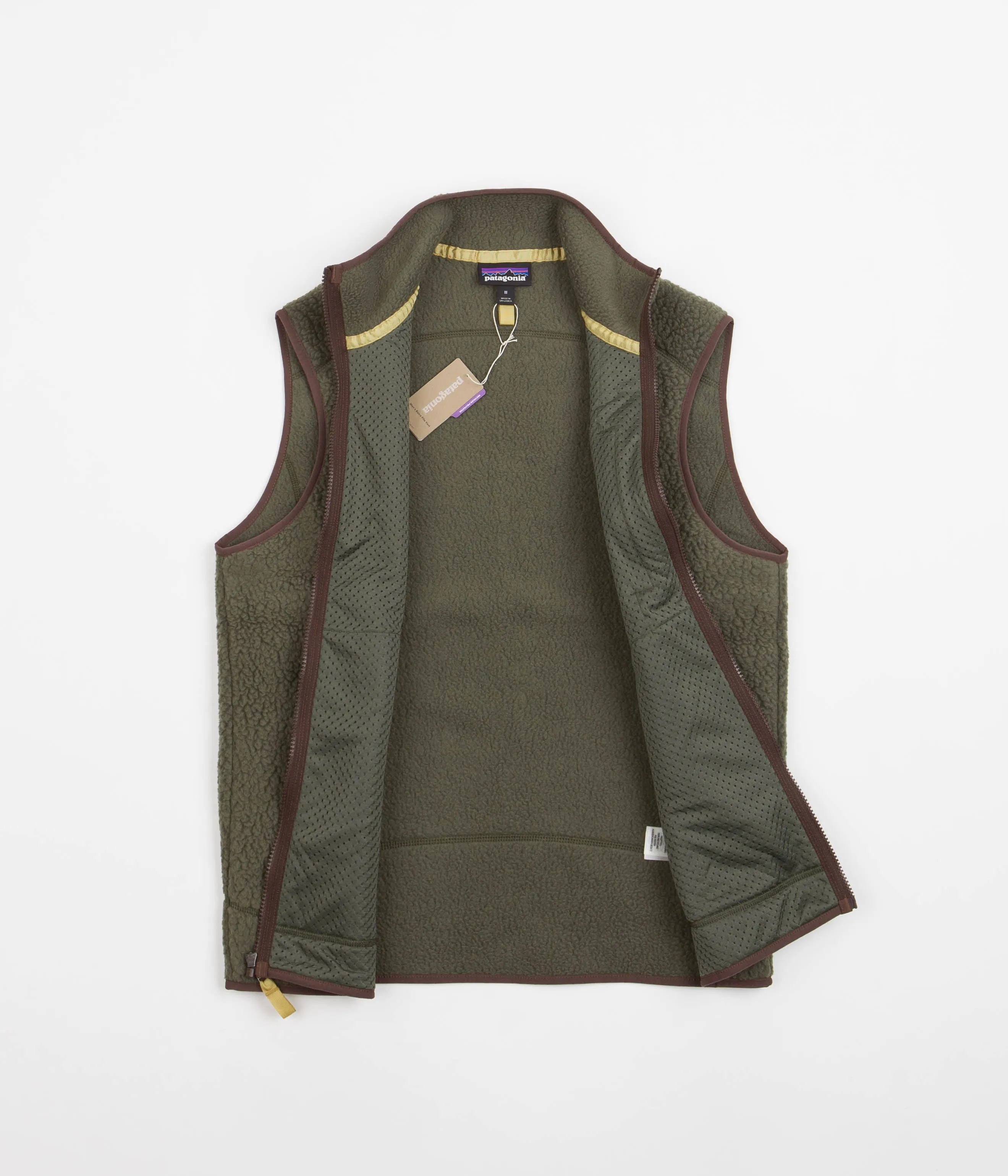 Patagonia Retro Pile Vest - Basin Green