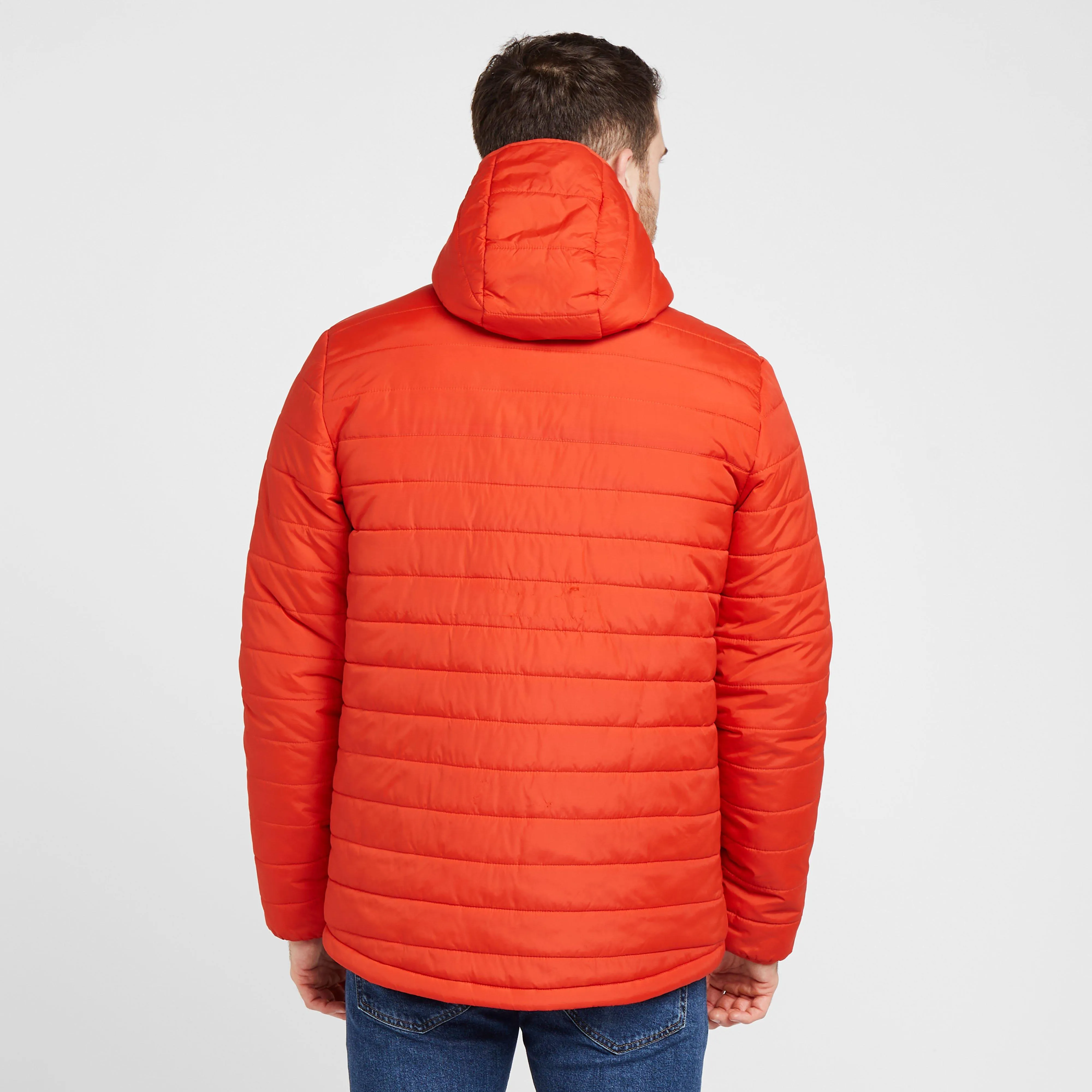 Peter Storm Mens Blisco II Hooded Jacket Orange | Millets