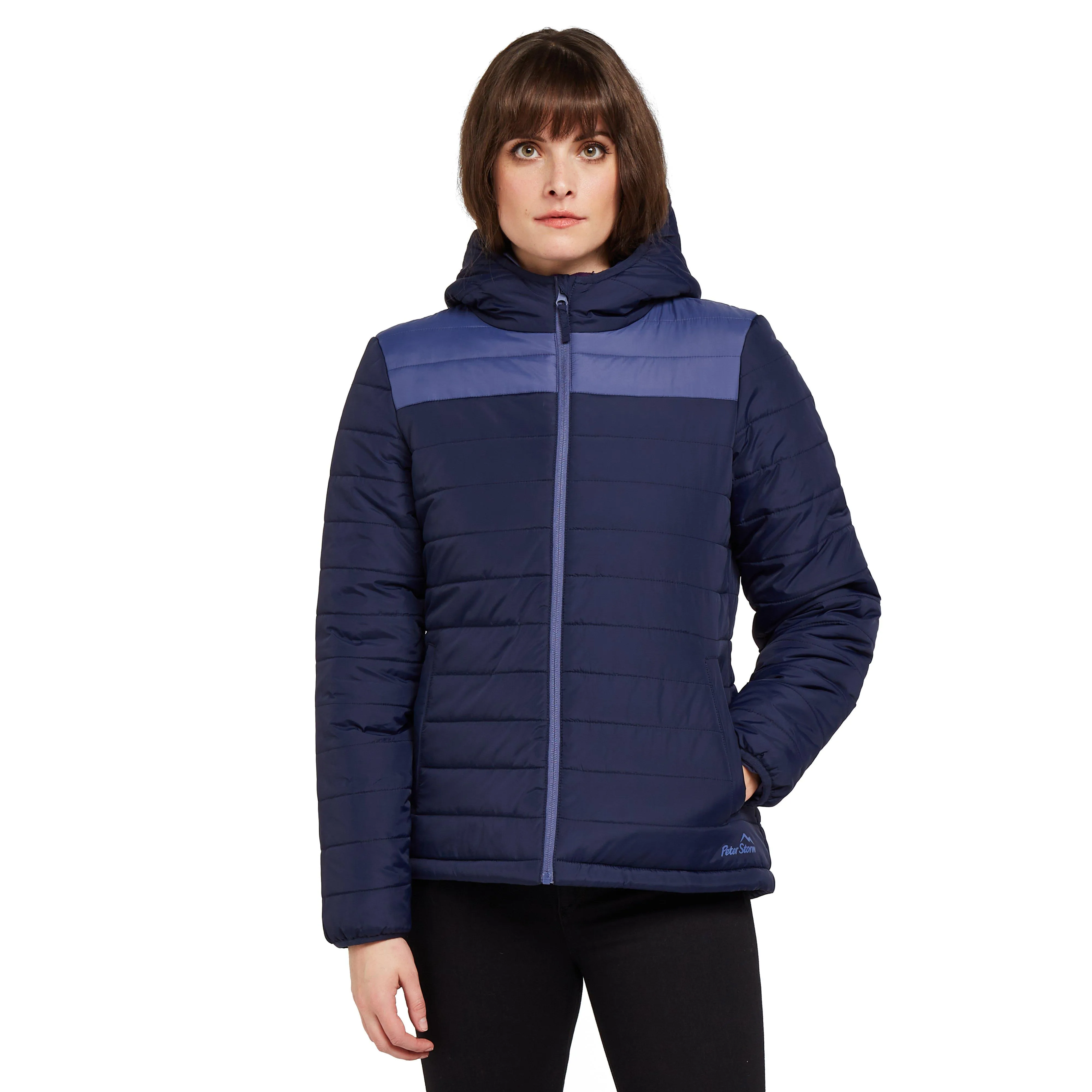 Peter Storm Womens Blisco II Hooded Jacket Blue | Millets