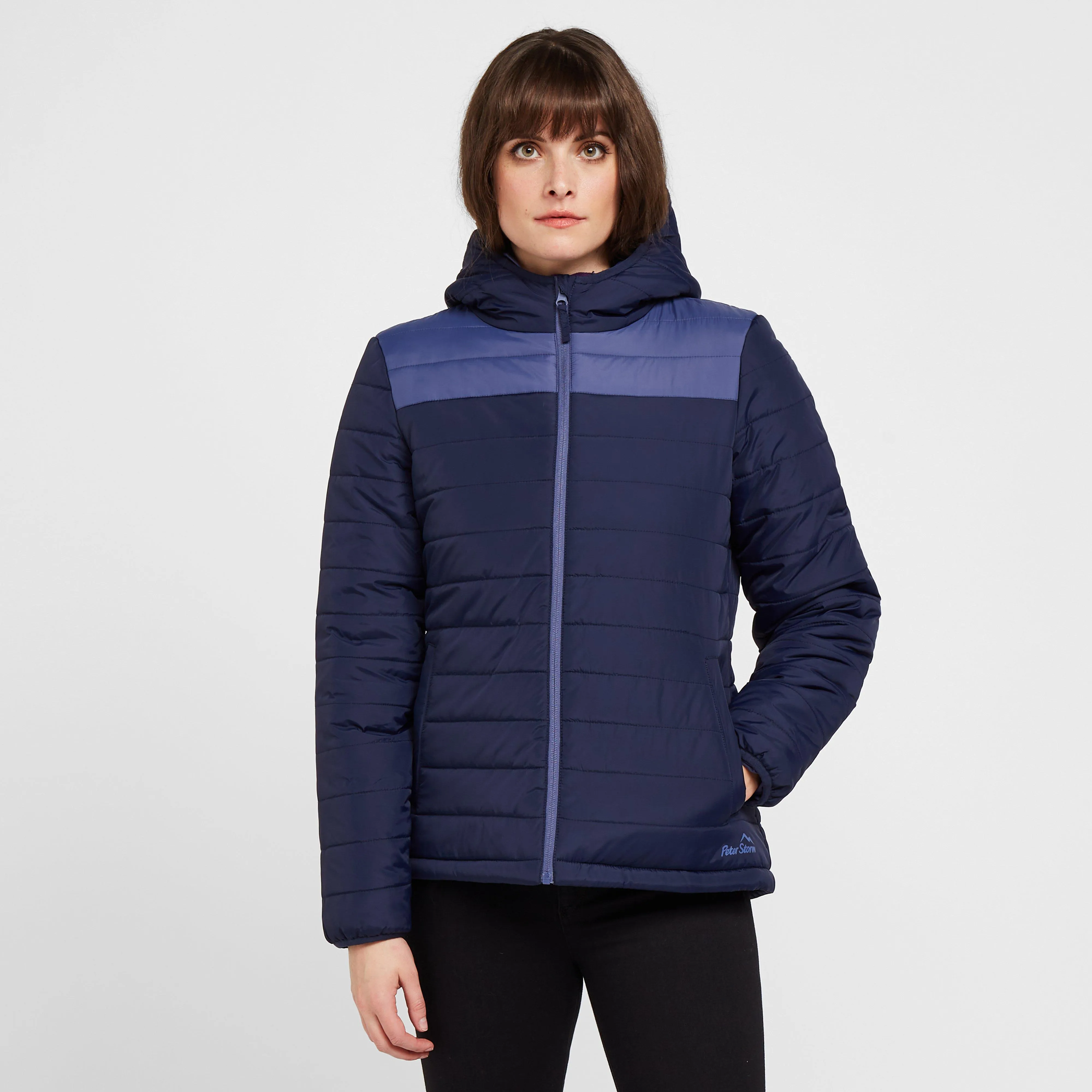 Peter Storm Womens Blisco II Hooded Jacket Blue | Millets