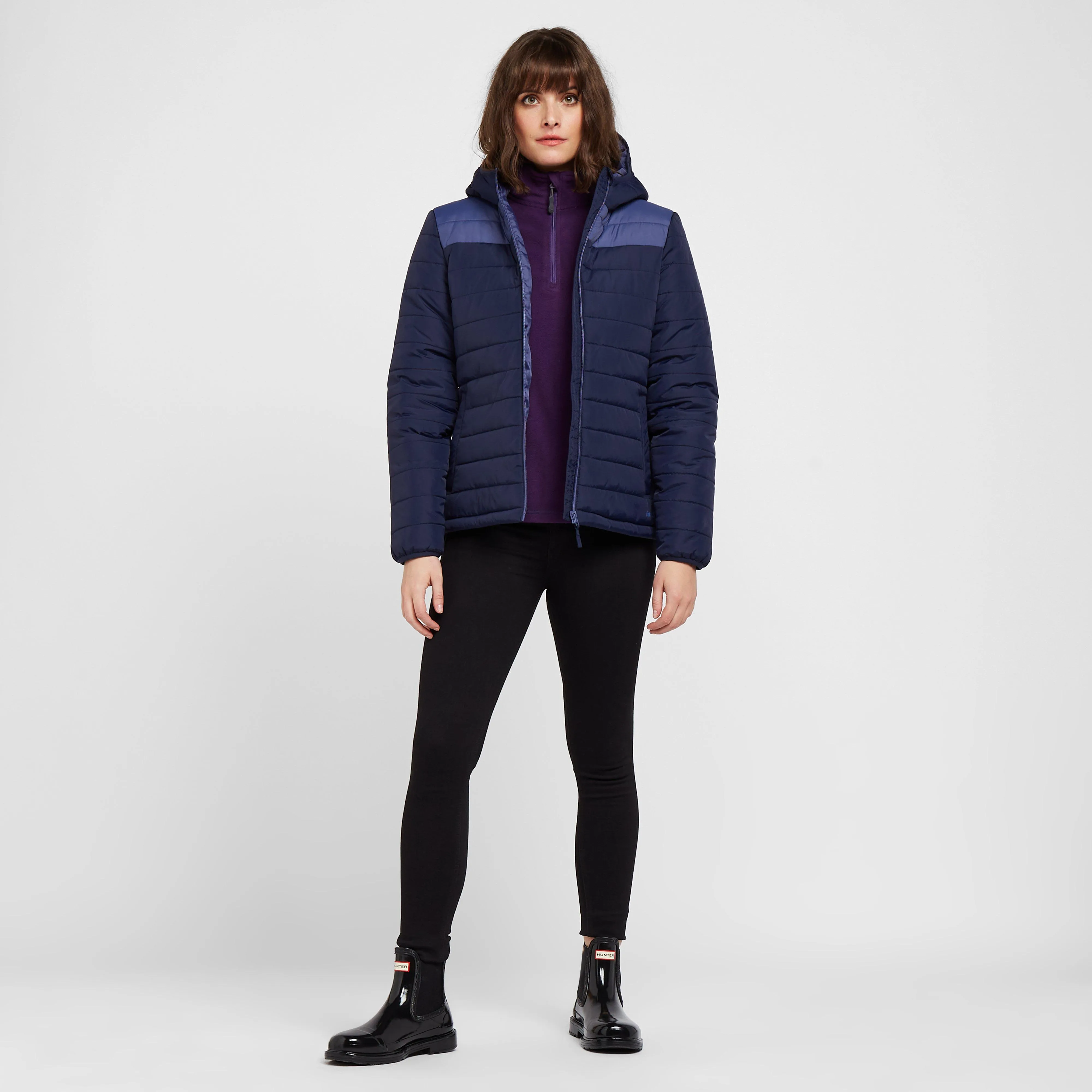 Peter Storm Womens Blisco II Hooded Jacket Blue | Millets