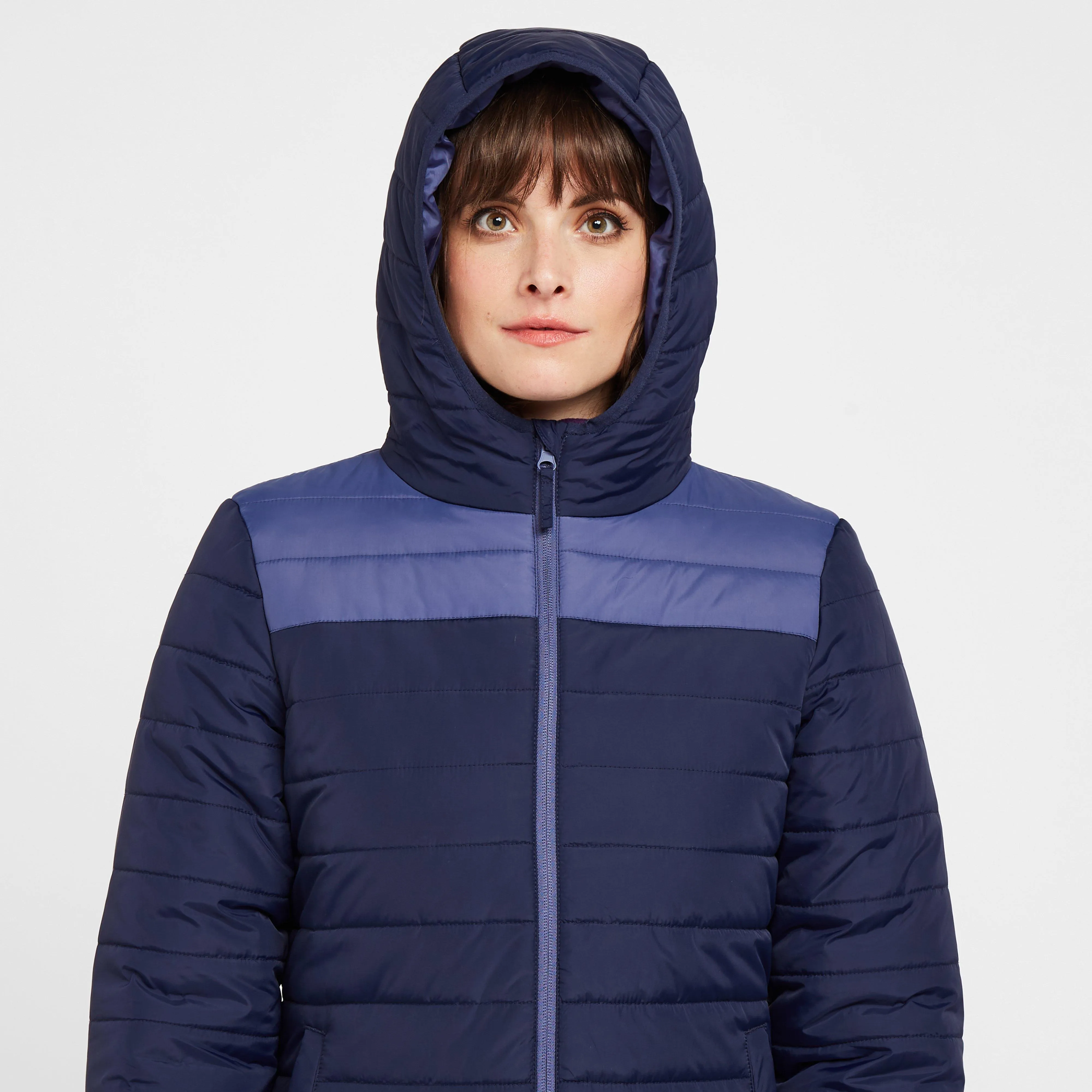 Peter Storm Womens Blisco II Hooded Jacket Blue | Millets