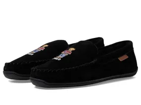 Polo Ralph Lauren Brenan Holiday Bear Suede Moccasin Slipper