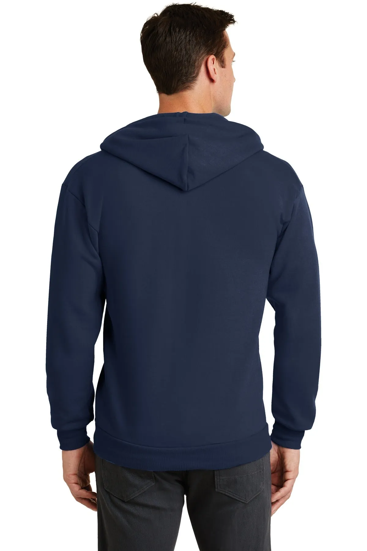 Port & Company - Men's Core Fleece Full-Zip Hooded Sweatshirt 2 of 2