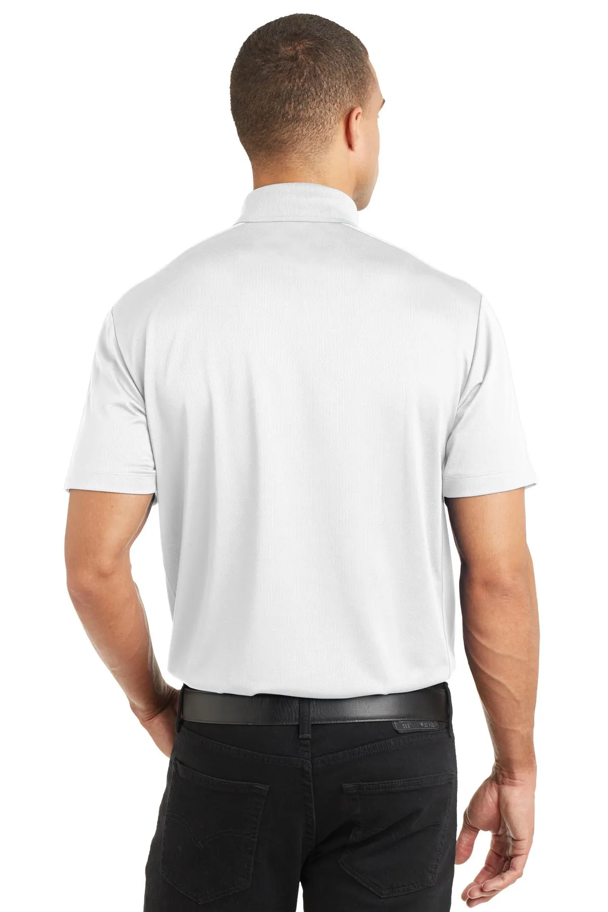 Port Authority K569 Diamond Jacquard Polo