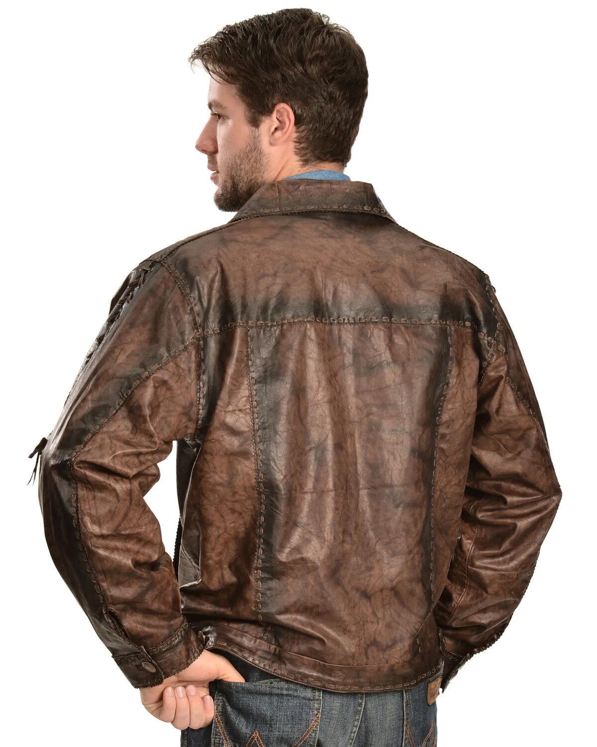 Product Name:  Kobler Leather Men's Rusty Leather Jacket