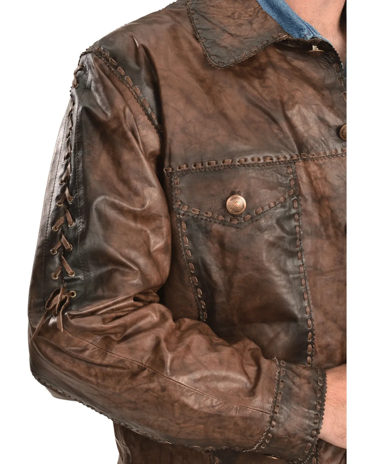 Product Name:  Kobler Leather Men's Rusty Leather Jacket