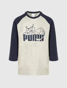 PUMA NOAH LONG SLEVE TEE   GREY