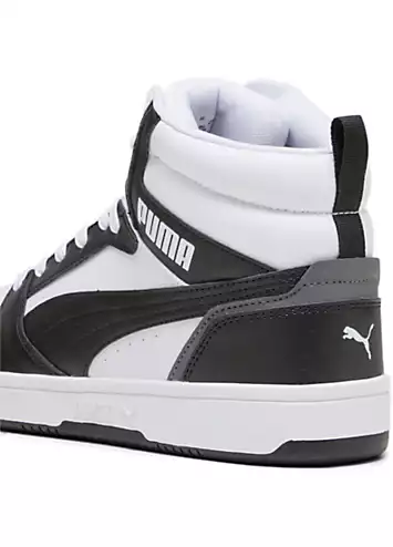 Puma Rebound v6 Hi-Top Trainers | Grattan