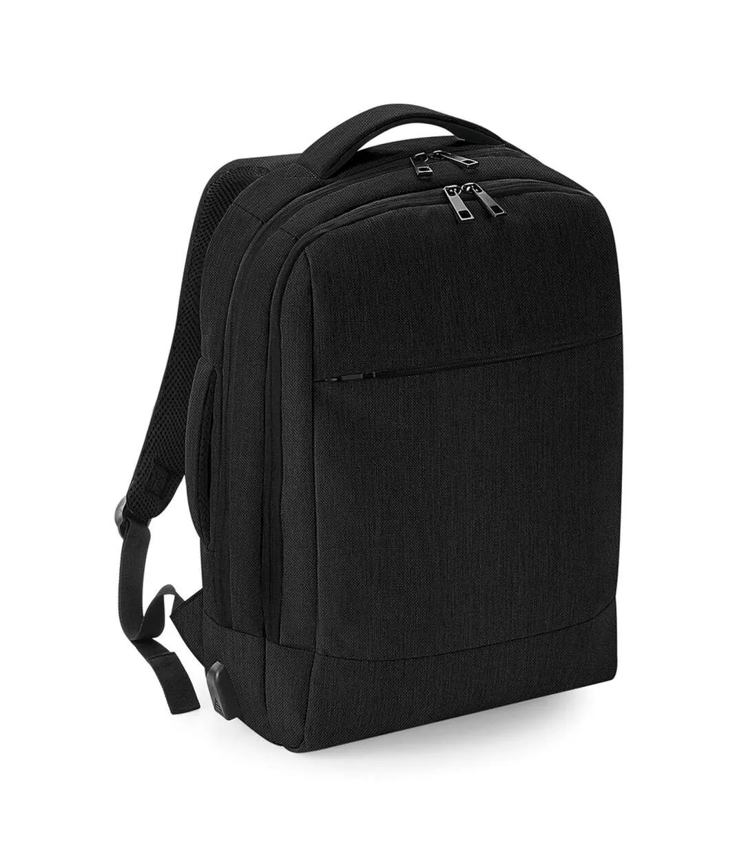 Q-tech charge convertible backpack one size black Quadra