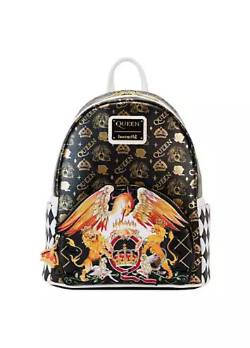 Queen Logo Crest Mini Backpack by Loungefly | Look Again