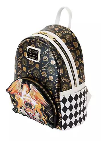 Queen Logo Crest Mini Backpack by Loungefly | Look Again