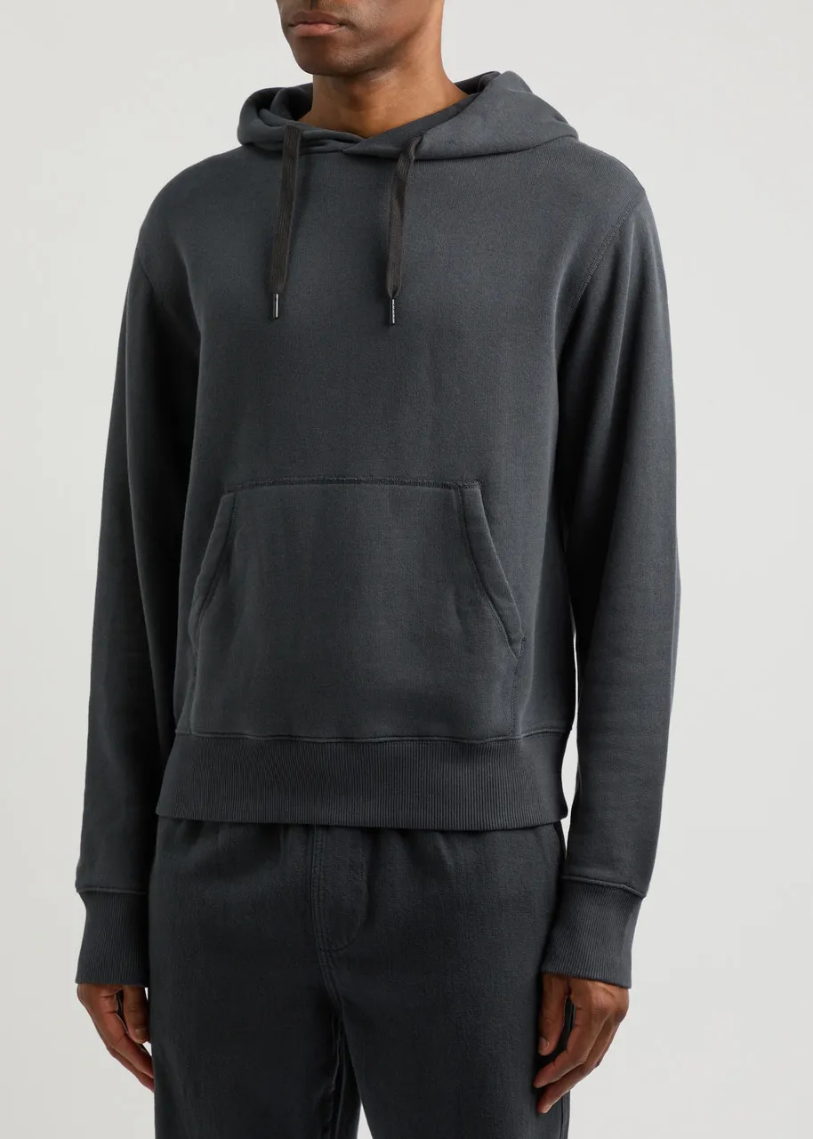 RAG & BONE Damon hooded cotton-blend sweatshirt  -                         -                     -                