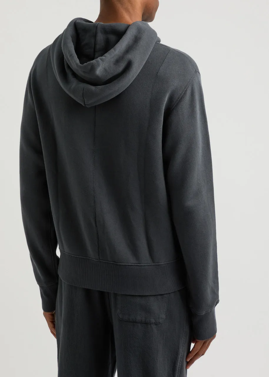 RAG & BONE Damon hooded cotton-blend sweatshirt  -                         -                     -                