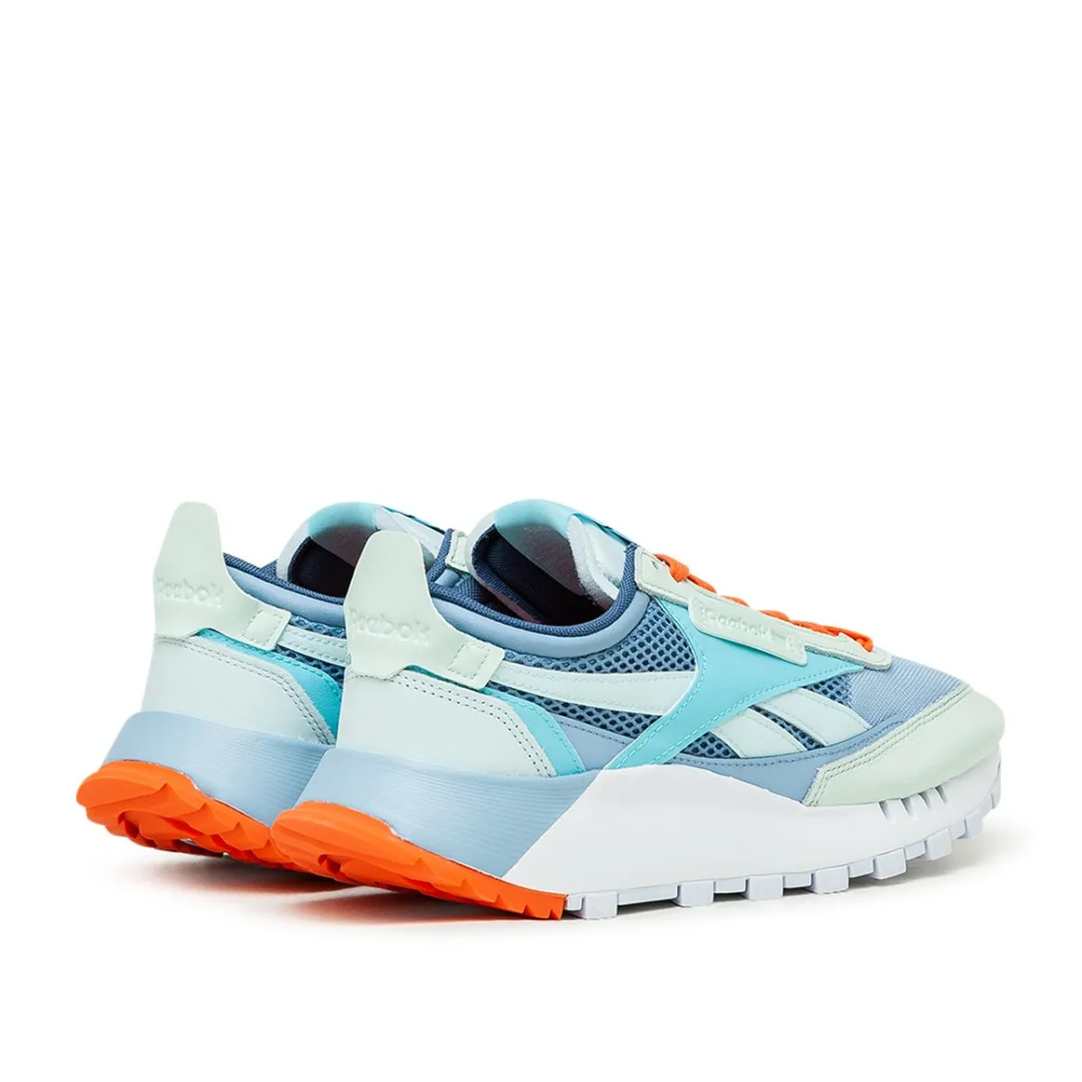 Reebok Classic Leather Legacy (Blue / Turquoise / Orange)