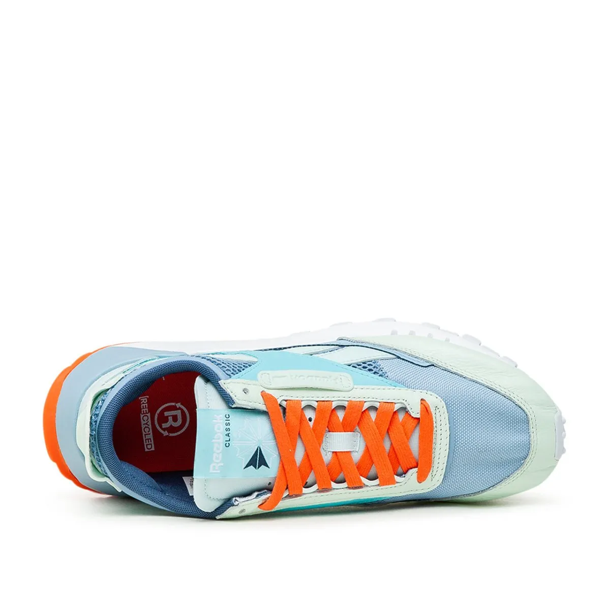 Reebok Classic Leather Legacy (Blue / Turquoise / Orange)