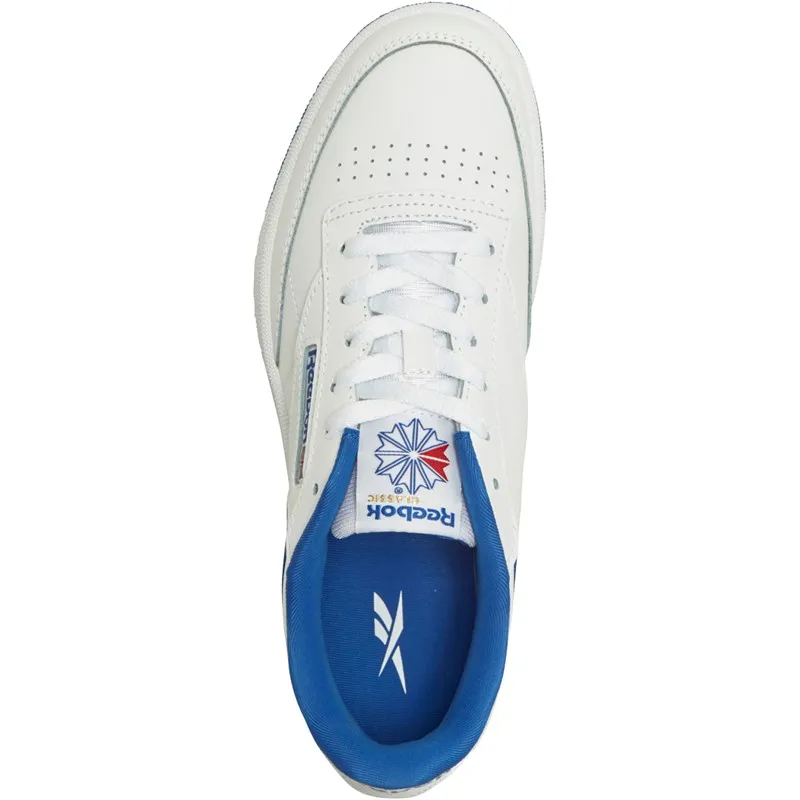 Reebok Classics Junior Club C Trainers White/Royal Blue