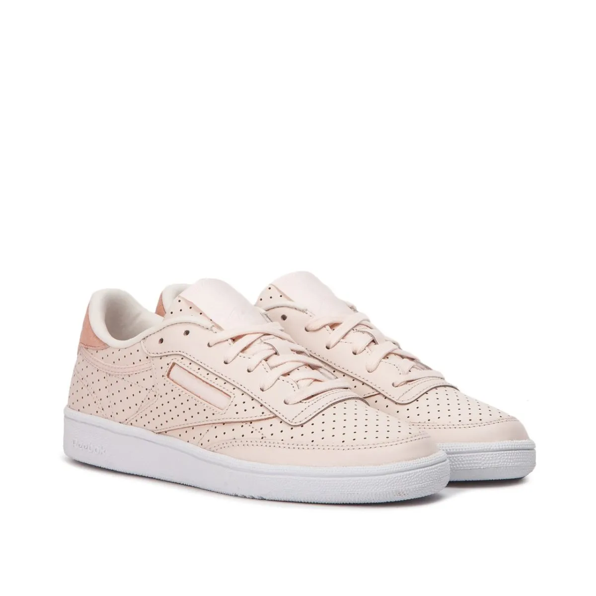 Reebok Club C 85 Popped Perf  W (Pale Pink / Chalk)