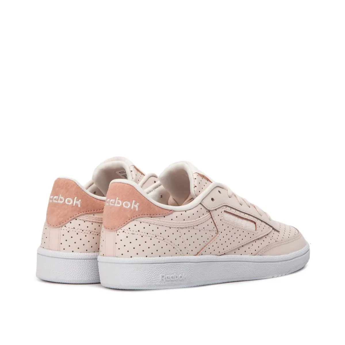 Reebok Club C 85 Popped Perf  W (Pale Pink / Chalk)