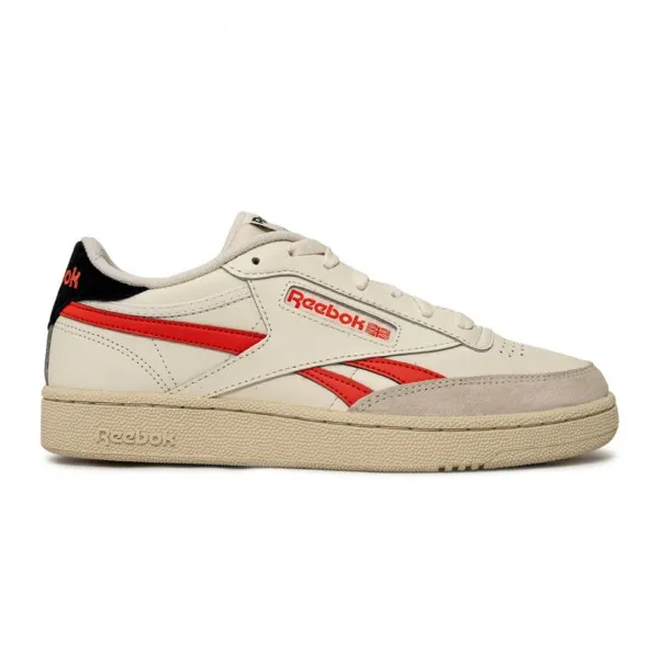 Reebok Men Club C Revenge (white / chalk / semi orange flare / core black)