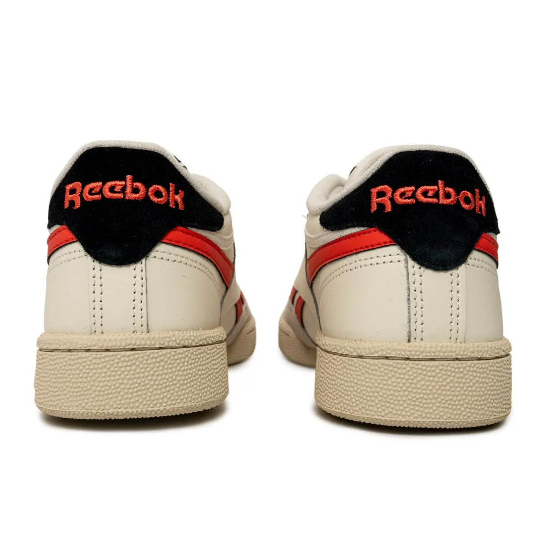 Reebok Men Club C Revenge (white / chalk / semi orange flare / core black)