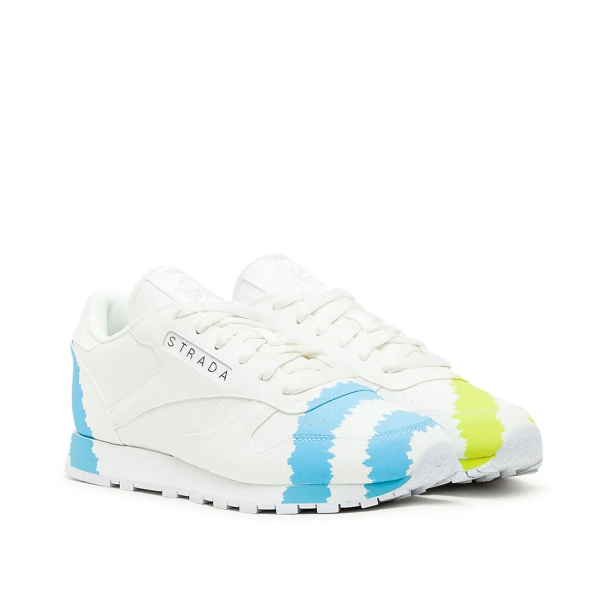 Reebok W x Collina Strada Classic Leather (White / Blue / Yellow)