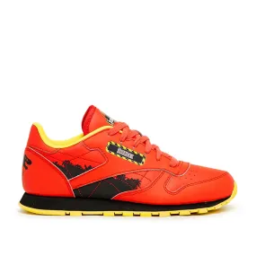 Reebok x Jurassic Park CL Leather (Red / Yellow)