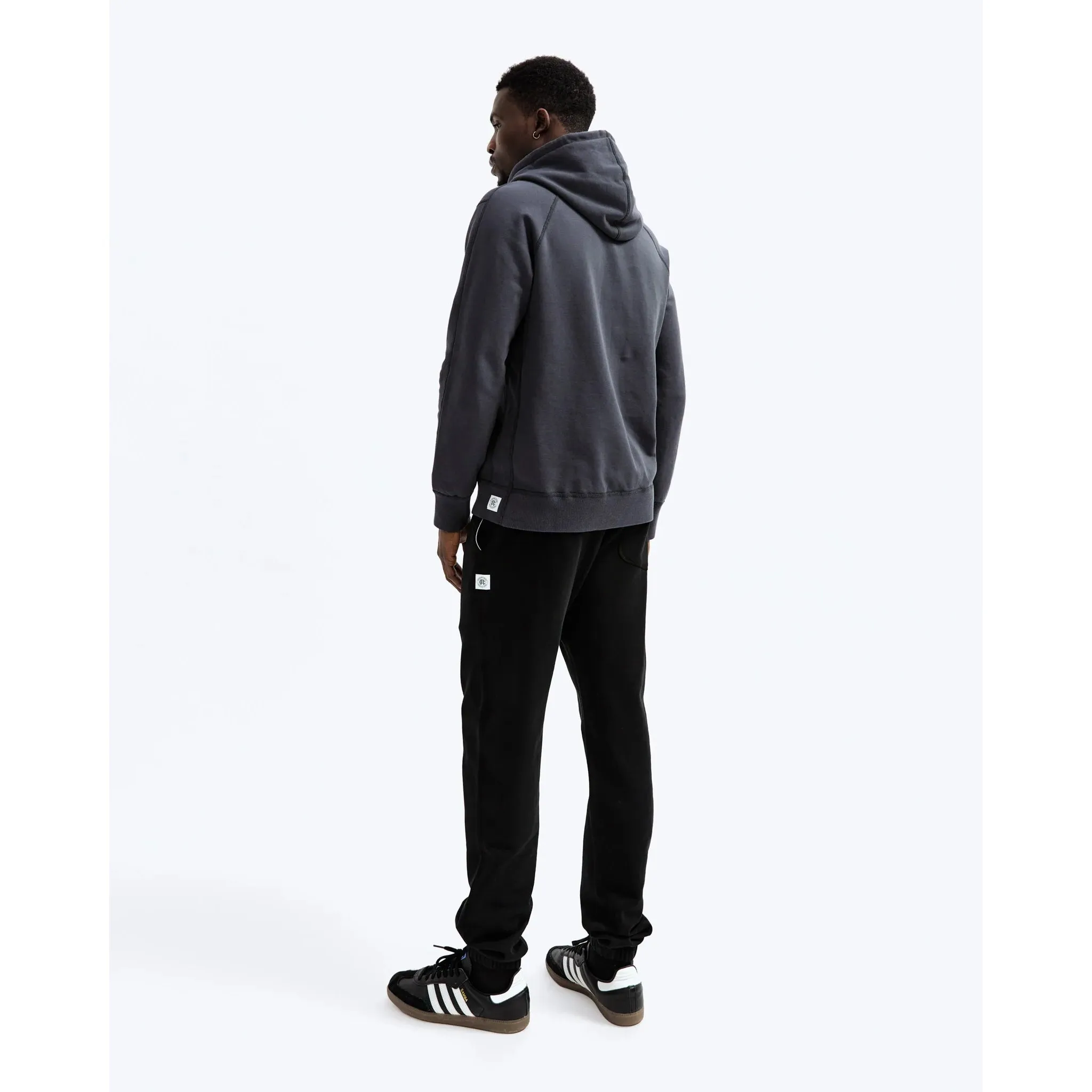 Reigning Champ Men Knit Mid Wt Terry Pullover Hoodie Midnight RC-3206-MID