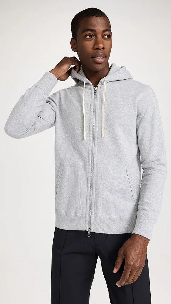 Reigning Champ   Mid-Weight Terry Full Zip Hoodie 