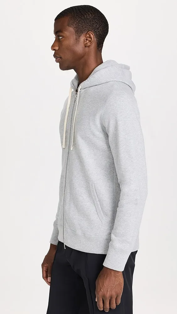 Reigning Champ   Mid-Weight Terry Full Zip Hoodie 