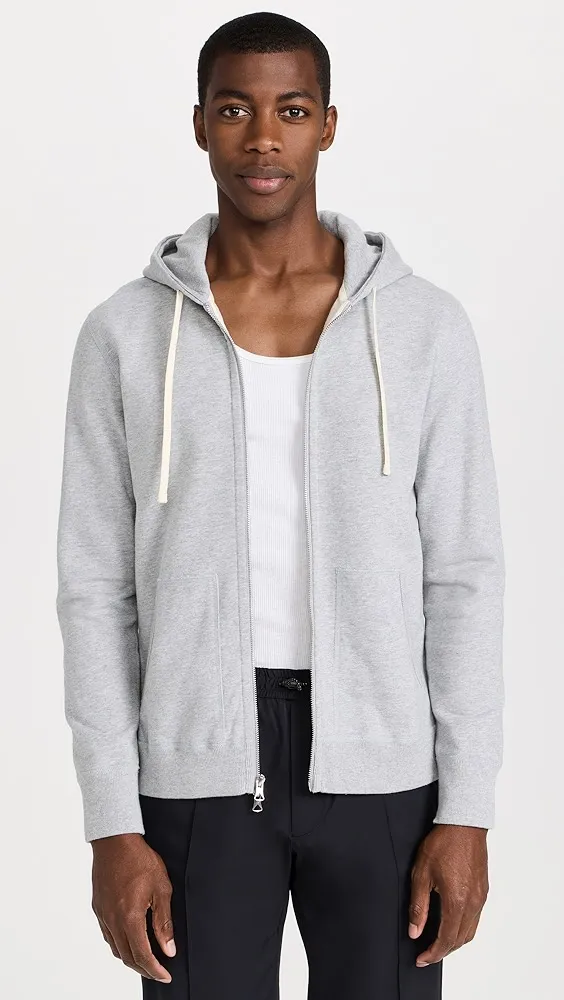 Reigning Champ   Mid-Weight Terry Full Zip Hoodie 