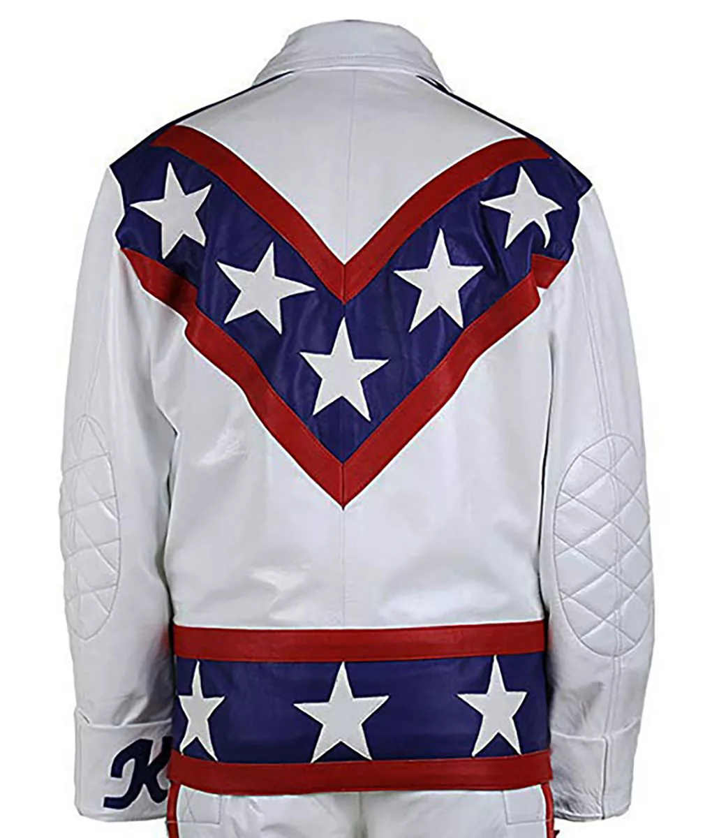 Robert Craig Evel Knievel Daredevil Stuntman Biker Leather Jacket