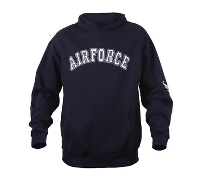 Rothco Mens Air Force Military Embroidered Pullover Hoodie - 2XL