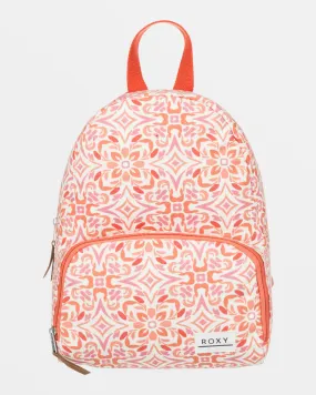 Roxy Always Core Canvas Backpack-Cloud Dancer Fresco Tile