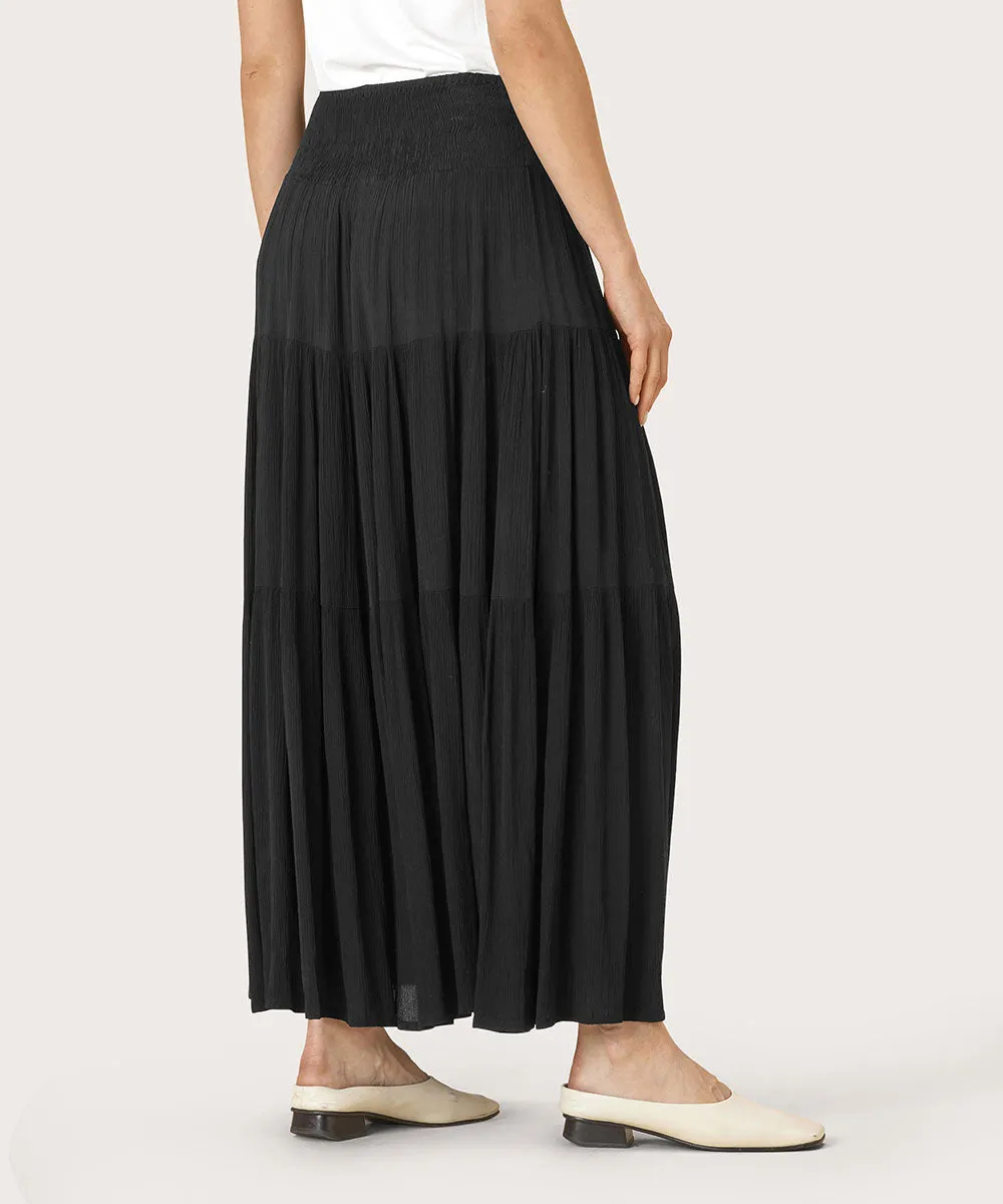 Sable Tiered Maxi Skirt