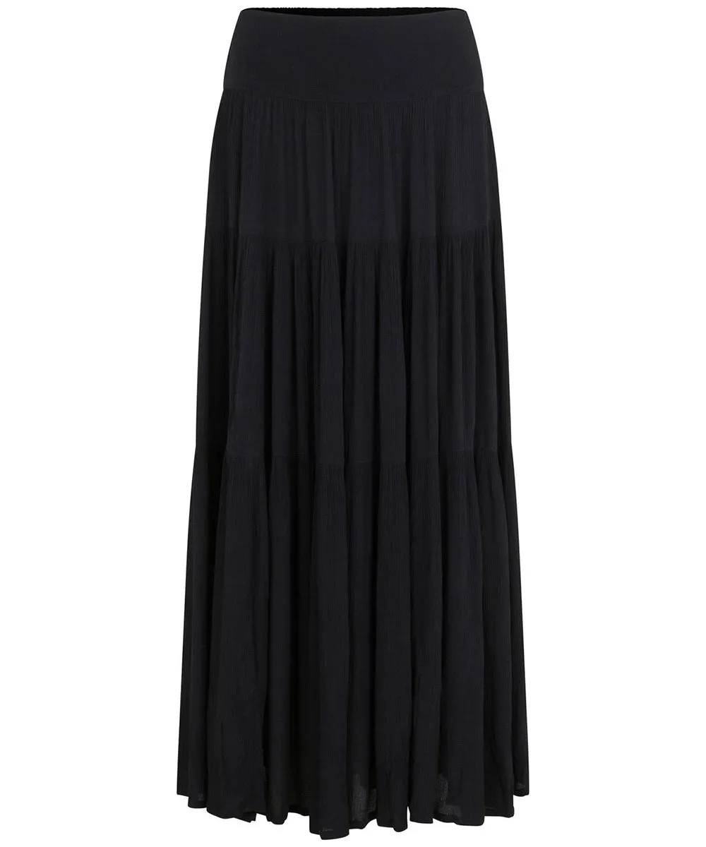 Sable Tiered Maxi Skirt