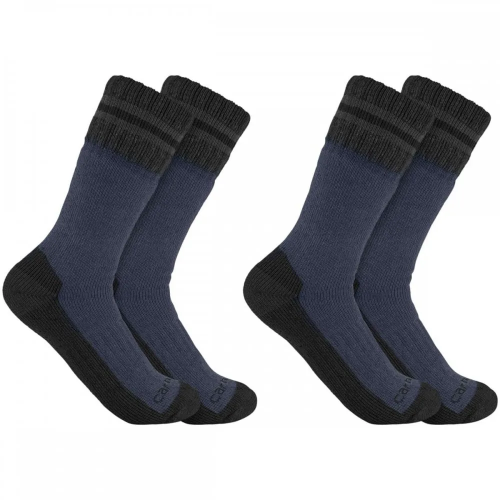 SB7742M Synthetic-Wool Blend Boot Sock 2 Pack