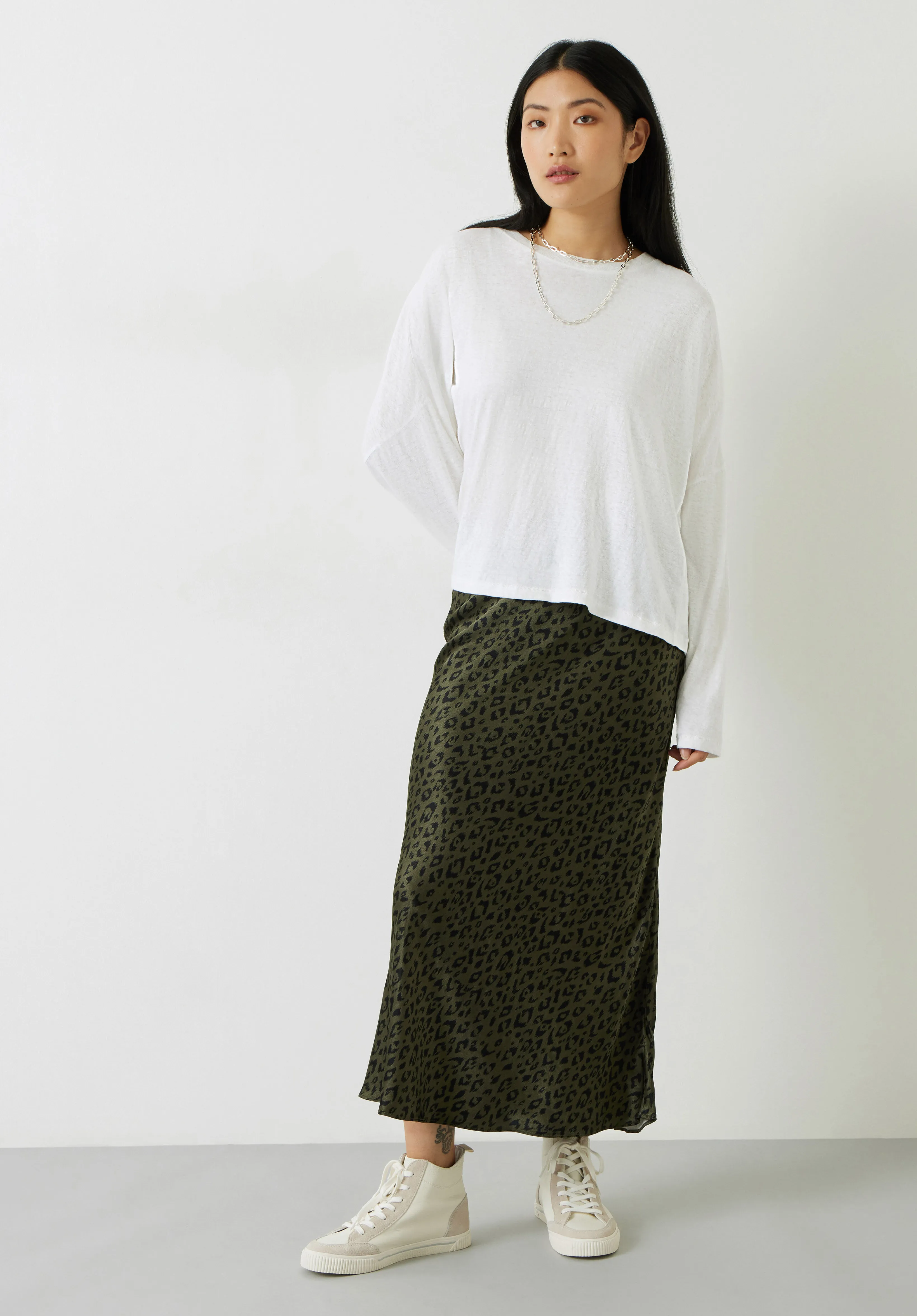 Simone Slinky Midi Skirt