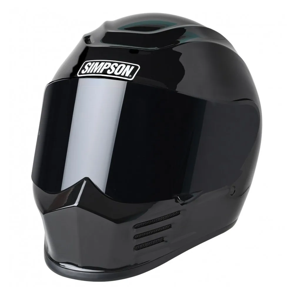 Simpson Speed 06 Plain Helmet - Black