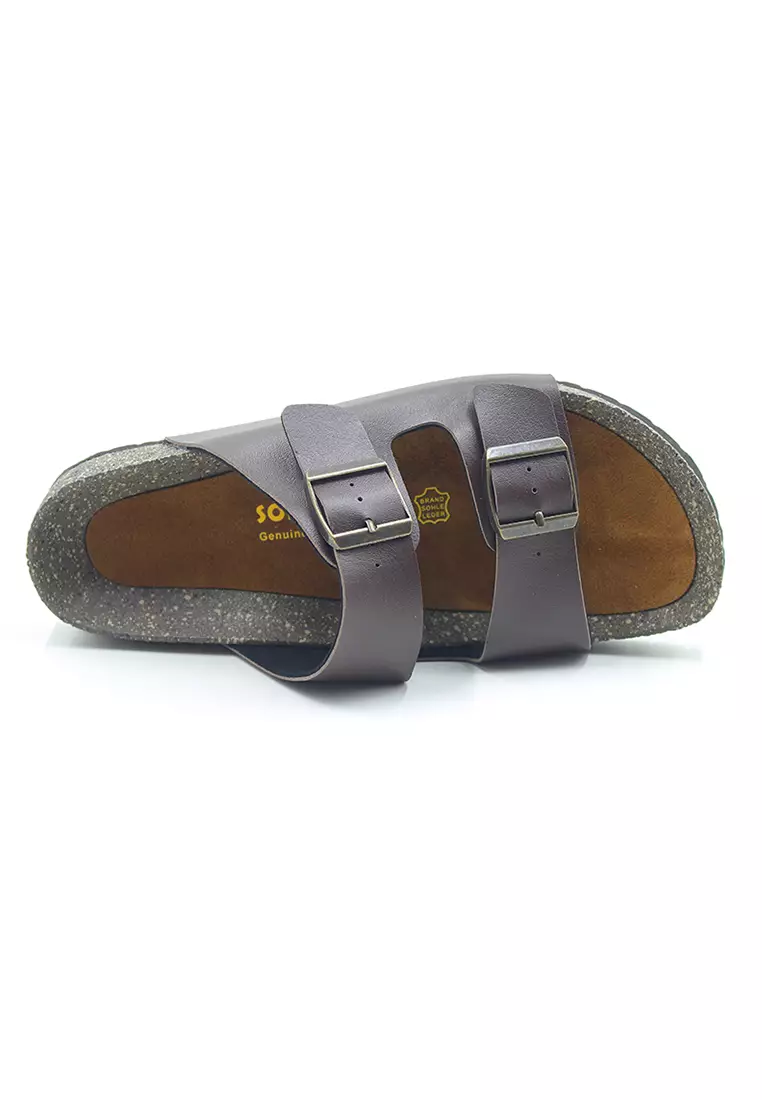 SoleSimple Athens - Brown Sandals & Flip Flops & Slipper