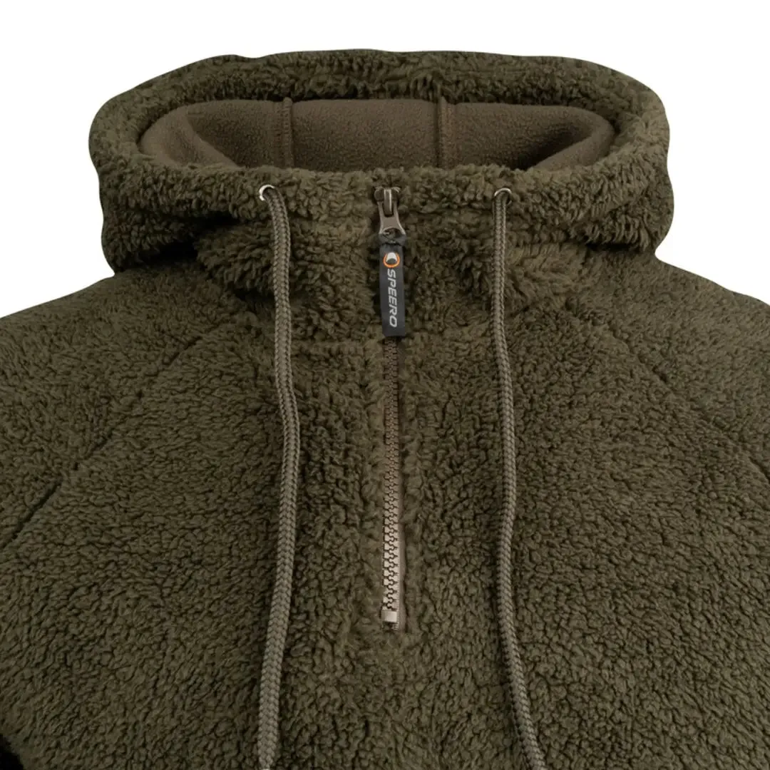 Speero Sherpa Fleece Hoodie: Stay Warm & Cozy