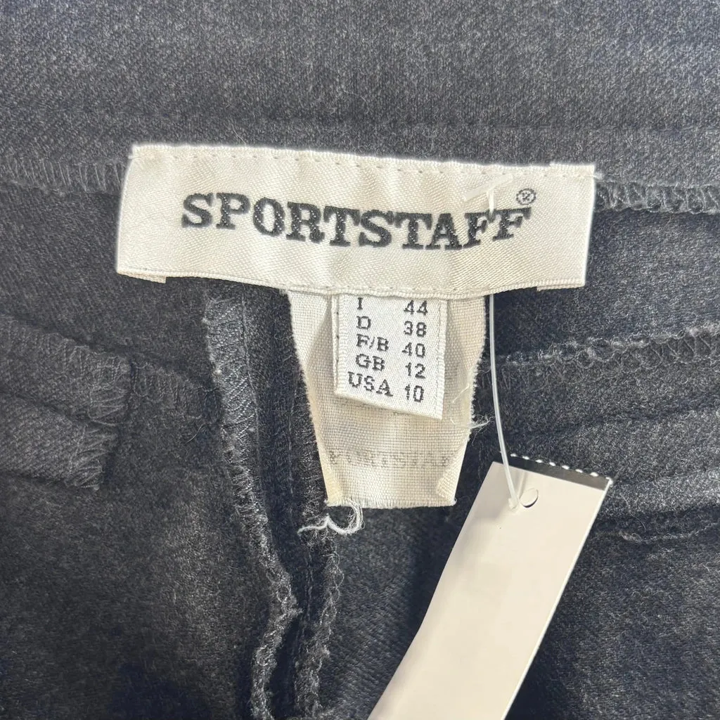 Sportstaff Trousers - 27W UK 10 Grey Wool Blend