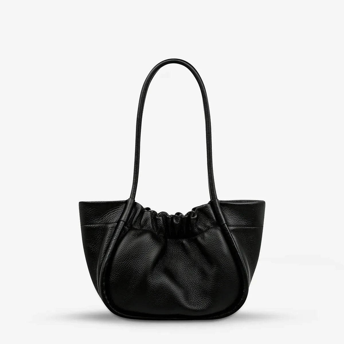 STATUS ANXIETY Womens Ordinary Pleasures Leather Bag Black